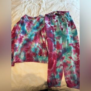 Aviator Nation Tie Dye Sweat Set